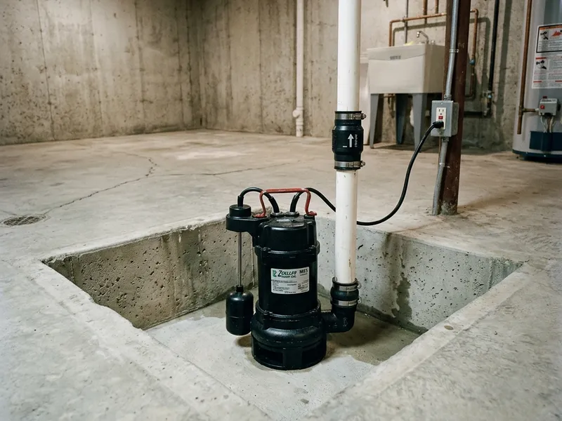 Sump Pump Installation Plumber in Murphysboro, IL